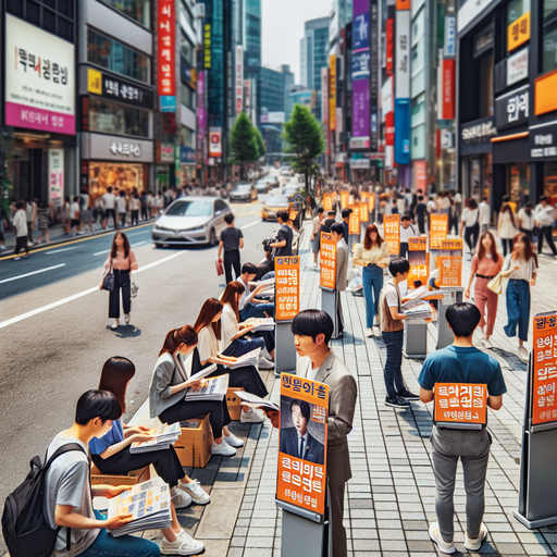 강남 보도알바: 도시의 숨은 영웅들을 만나다!