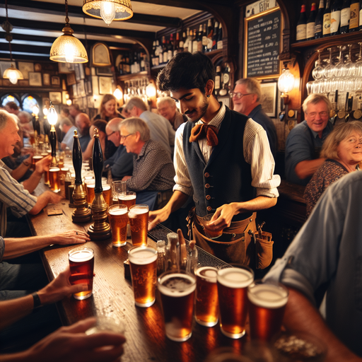 주점알바: 밤의 주인공이 되는 법!